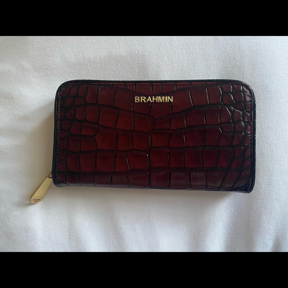 Brahmin Snake Leather Wallet